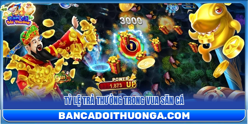 Tỷ lệ thưởng trả về trong Vua Săn Cá
